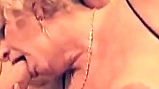 Granny Gets Wet When Double Penetrated