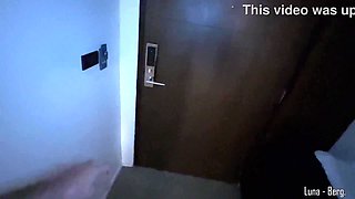 Came to My Motel Neighbor for Help... He Boned All My Slots Instead