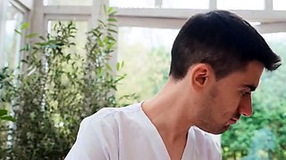 Birthday Massage Turns Into Hot Threesome - Alice Wild