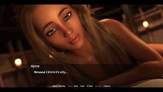 The Lust City - Horny Busty Stepsis Asks if She Can Give Me a Handjob