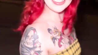 Blowjob scene with cheerful Loveless from Mr Lucky Life