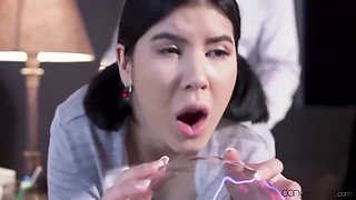 Cute Pigtailed Teen 18+ Lady Dee Gets Fucked By Her Teacher