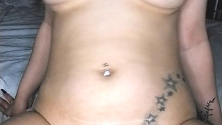 Oiled pussy dilfull masturbation