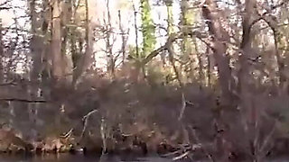 Tattooed Blonde Wife Wild Outdoor Car Fuck