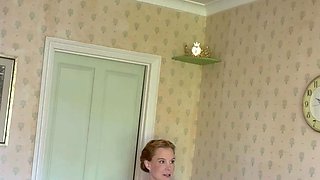 Amateur blondie solo anal masturbation