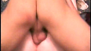 Hillbilly slut gets her tight ass banged and creamed in the bedroom