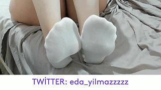 Foot- Foot Fetish- Turkish Foot- Turkish Foot Fetish- Socks- Turkish MILF- Turkish Porn- Turkish Owner