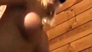 Big-Titted Blonde Nikki Dane i Interracial Dansk-Svensk Mix