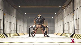 Goddess's big cock video