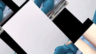 A Charming Nurse Is Having Passionate Sex with Her Male Colleague.