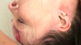 Skinny Teen Takes a Long Dick Completely