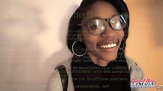 Steamy pornstar's casting smut