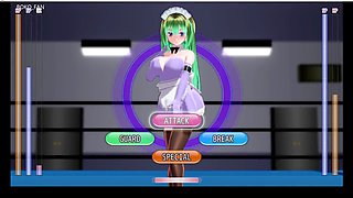 3D animated damsel in distress scenes with ultimate struggle