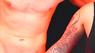 Estim Milking a Huge Orgasm Out of Him