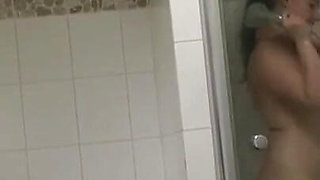 Couple enjoying sex while old men watching