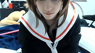 Amateur Webcam Teen Masturbates And Teases