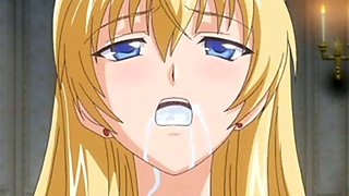 Strange chocolate-skinned monster gets it on with anime gals