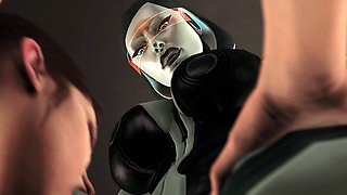 Eva Special Delivery - Futa Sex Robot Fucks Her 3D Animation