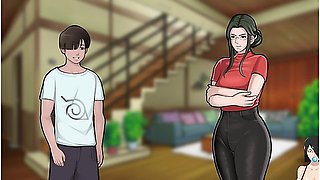 Car Toon - Hokage A Son Demo Hinata,himawari ,shiho And Kaguya Otsutsuki All Scenes