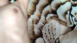 Oral Sex and Hairy Pussy Fucking in the Bedroom