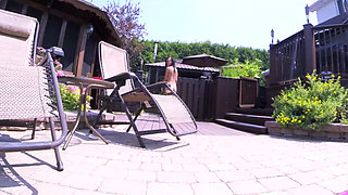 Pool Boy Gets Stiff and Is Fucked by the Sweet Teen at the Edge of the Pool