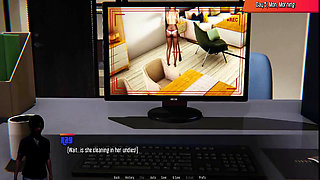 Maids and maidens: a kiss from the secretary in the office-ep6