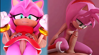 AMY ROSE - 3D VERSION (PORN COMPILATION)