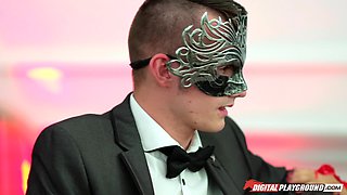 Masked Romantic Encounter with Sam Bourne