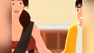 Bhabhi ji ko mast chut ko chatne me maja aaya