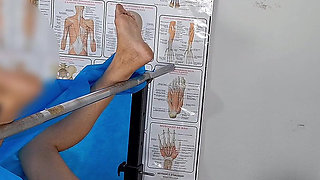 Gynecologist Sticks It up Married Woman's Ass During Exam