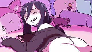 curvy Cum princess begs for creampie - Hentai