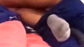 I Don't Want to Go to College Today!! I Want You to Put Them in the Back!! Hot Mexican Schoolgirl Tasting Cum!