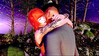 Busty anime girl gets down in wild hentai scenes