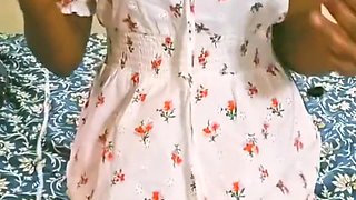 Pt 5 Izha Kerala Mallu Hot Wife, Strip Showing Boobs And Nipples