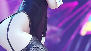 [mmd] Brilliant Marionette Black and White Erotic Fun Nun Meat Urinal Lewd Pattern Thong White Tiger Pussy