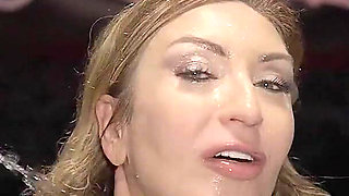 Sexy Cougar Loves Interracial Cocks in Gangbang Bukkake Ggg John Thompson