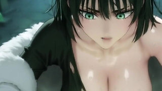 Fubuki Anime Style Hentai Anime Anal Footjob