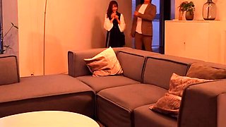 Asian amateur gives an outdoor blowjob