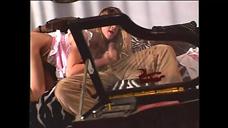 Beautiful Sexy Blonde Ass Fucked and Cumshot in Mouth by a Monster Black Cock