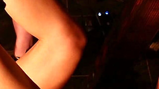 Porcelain Victoria's Lesbian BDSM 80s Porno Part 2: Slave Mila Is Flogged, Clamped, Cropped and Teased Into Submission