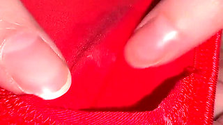 Post-sex Ovulation Pussy Close up - Wet Pink Hole Full of Slimy Mucus & Breeding Talk
