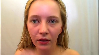 Young Blonde Has Her First Threesome and Fucks Hard