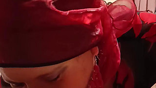 An Azerbaijani Woman in a Hijab Swallowed Sperm.