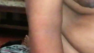 Desi Stepmother Boobs Sucking When She Is Home Alone