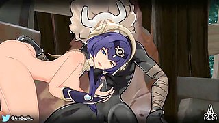 Ass-fuck, lollipop, sexy but