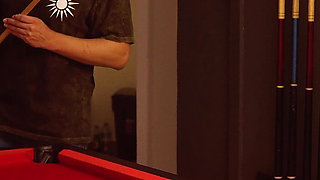 A Slut Approaches Me While I Play Pool, We Fuck Right There