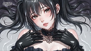 Goth Girl Bound by Vampire Lord - BDSM Monster Hentai 1