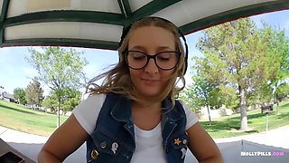 Bad Schoolgirl Gets Caught And Fucked 2 - Molly Pills