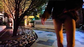 Fake agent fuck brunette amateur babe outdoor
