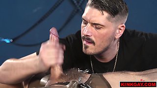 WoodxBound taunting Eddies man rod with jerking